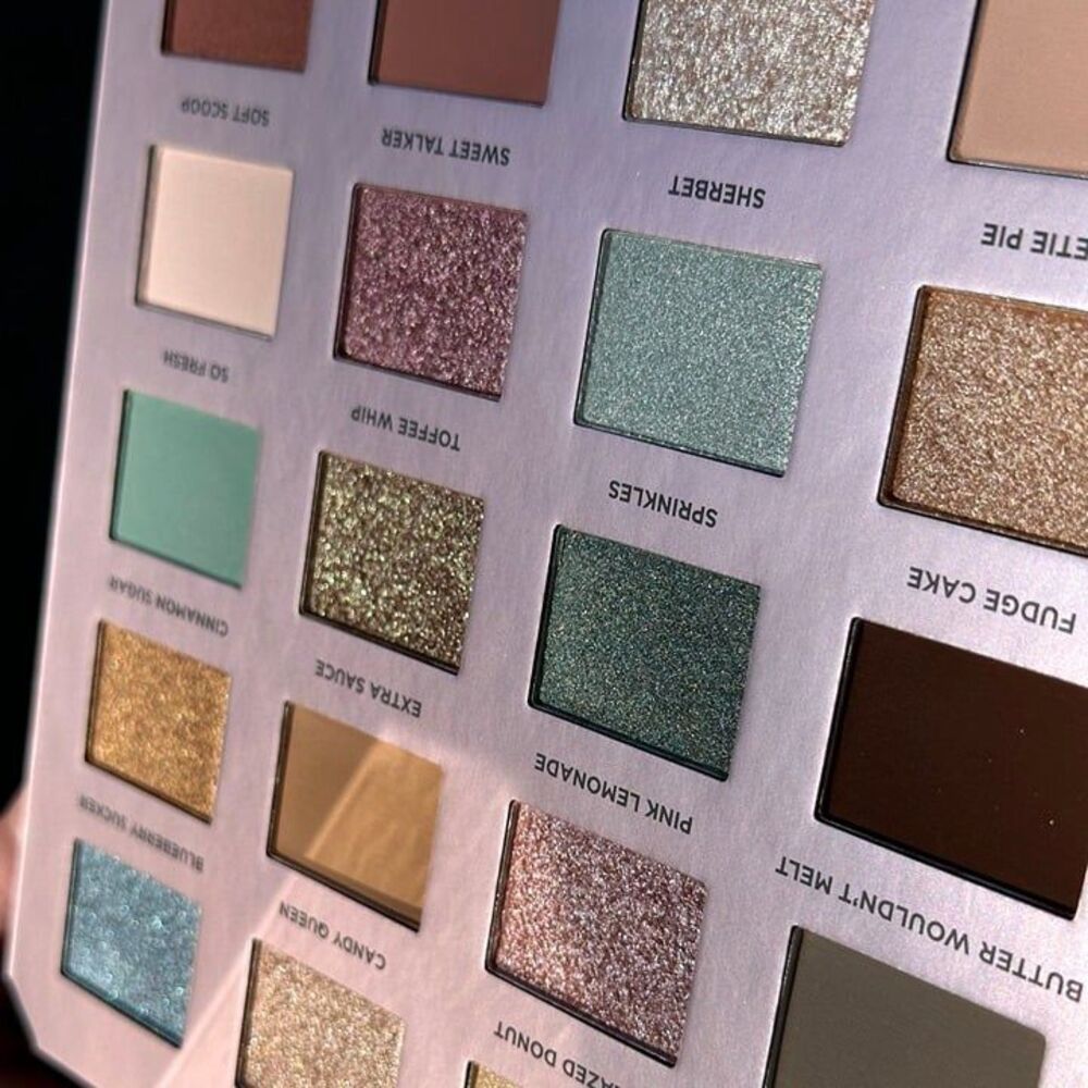 NIB ICONIC LONDON Treat Yourself Eyeshadow Palette Colorful Neutrals Pastels - Picture 9 of 12